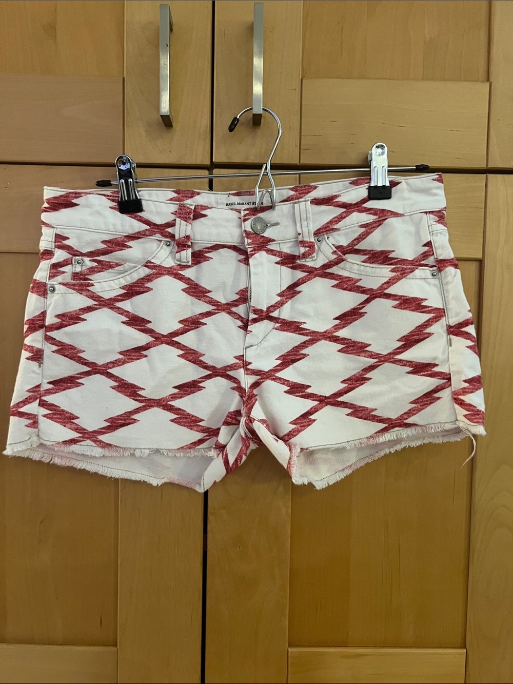 Isabel Marant Etoile Western Denim Shorts